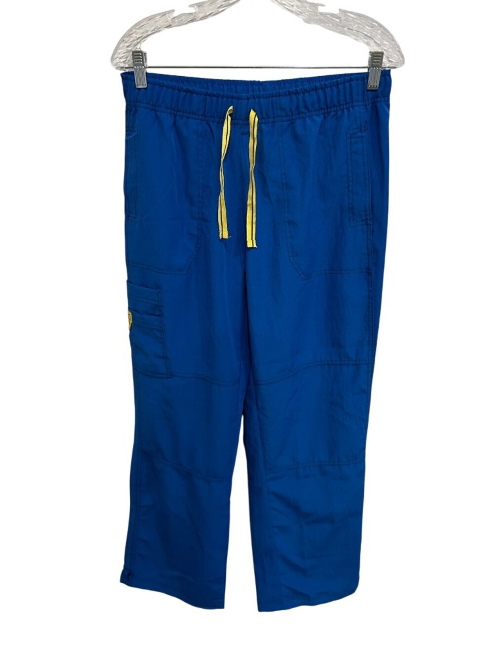 Spread Good Cheer Blue Cargo Scrub Pants Medical Uniform Size M Gorpcore Utility